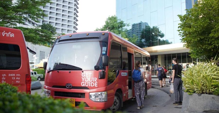 From Bangkok : Meklong Railway Market By Bus - From River City to Ratchaburi, the bus-day setup