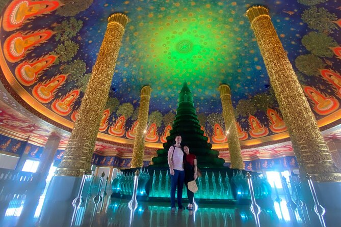 Giant Buddha and Bangkok Local Tour - Entering Wat Paknam Phasi Charoen with a real purpose