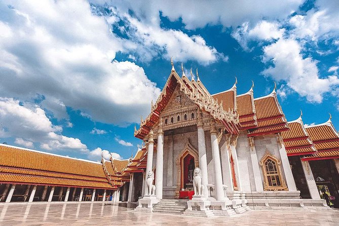 Golden Buddha, Reclining Buddha & Marble Temple Tour - Wat Benchamabophit: Marble Temple Details Worth Slowing Down For