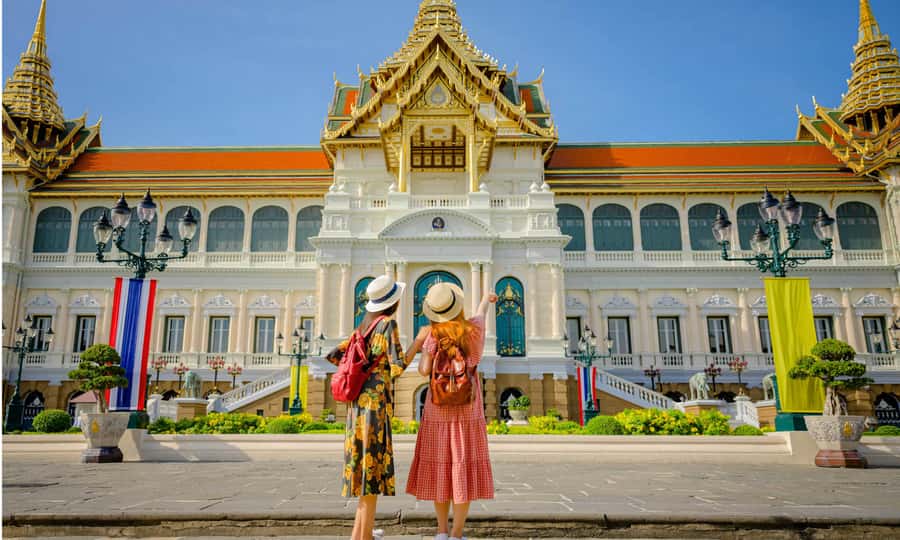 Grand Palace, Damnoen Floating Market & Maeklong Market Tour - A 10-hour loop through Bangkok markets and royal temples