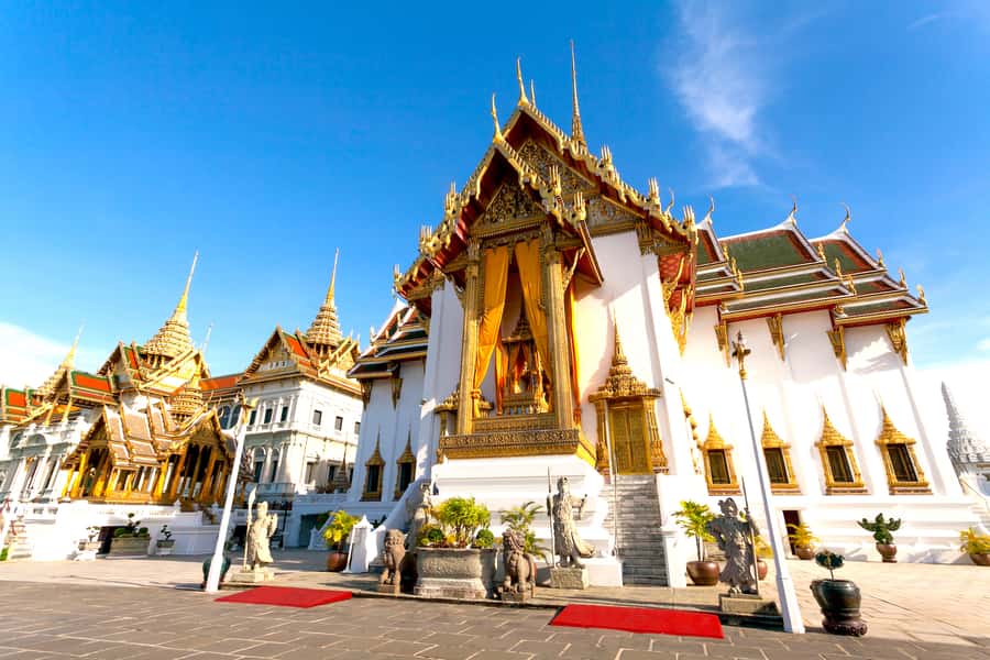 Grand Palace, Damnoen Floating Market & Maeklong Market Tour - The Grand Palace: ornate Bangkok at full volume