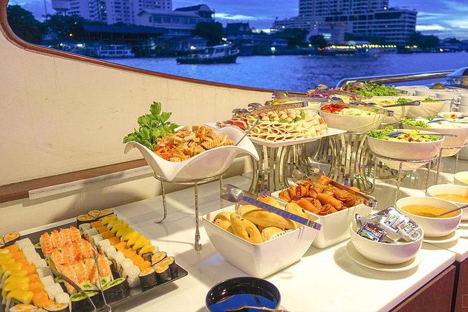 Grand Pearl Dinner Cruise Experience at Bangkok with Pickup - The Dinner Buffet: Thai and International Food, Plus Service Reality Checks
