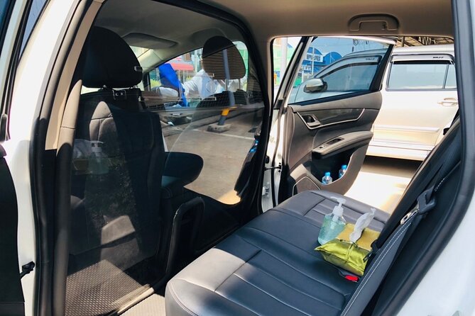 Green Ride: 100% Electric Bangkok Airport Transfer - Communication and driver help that keeps you from burning time
