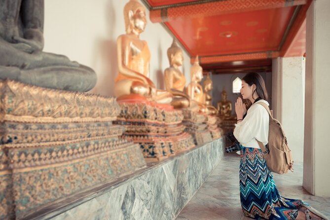Half Day Private-Grand Palace and Temples of Bangkok Guided Tour - Stop 2: Wat Pho Thai Traditional Massage School and its giant Buddha focus