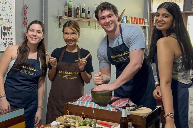 Hands-On Thai Cooking Class Bangkok with Local Chef (Small Group) - Mahanakorn Thai Cooking Class, in a neighborhood you can walk off to
