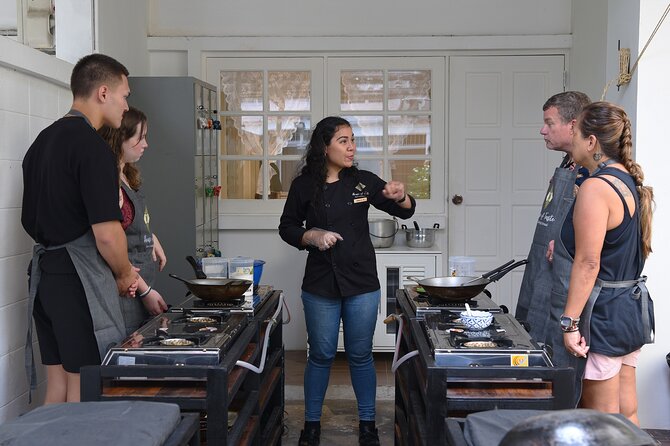 Hands-on Thai Cooking Class & Market Tour in Sukhumvit - The heart of the class: cooking four dishes from scratch