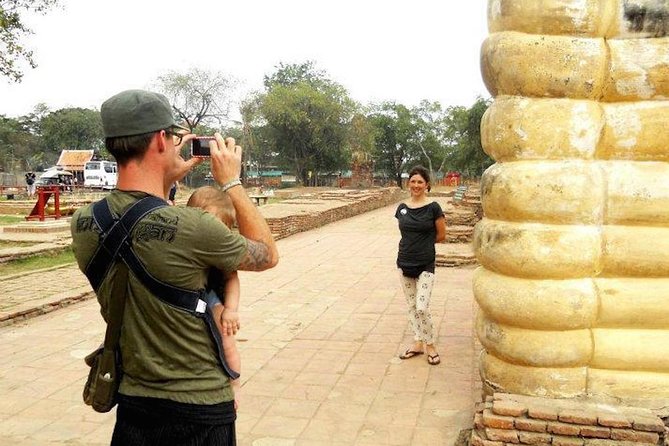 Historic Ayutthaya & Return Grand Pearl Cruise Experience - Wat Na Phra Men: a golden seated Buddha stop