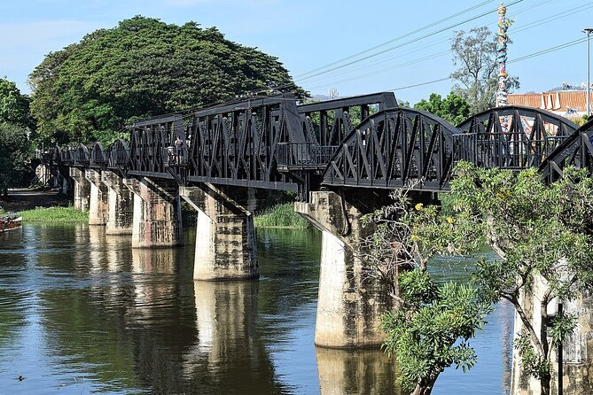 Kanchanaburi Full Day Tour: River Kwai and Erawan Falls - Erawan National Park: seven levels, swimming rules, and shoe advice
