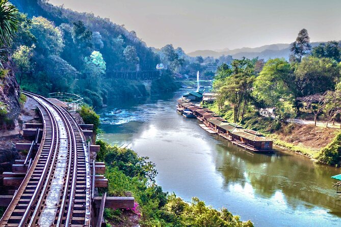 Kanchanaburi River Kwai & Death Railway Small Group tour - Tiger Cave Temple Area: Watching the Train Pass by