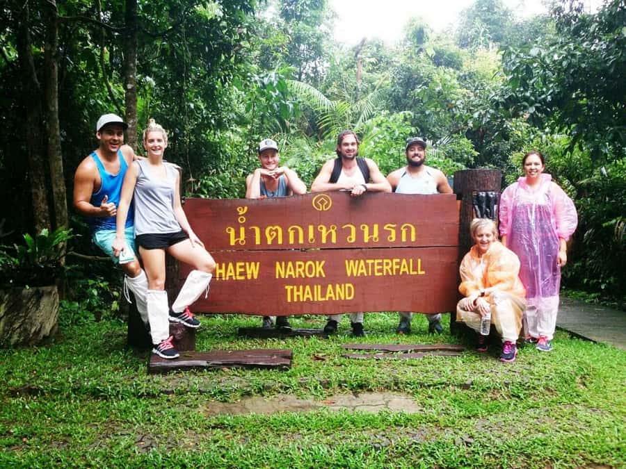 Khao Yai National Park: Waterfalls - Heaw narok & Heaw Suwat - Nakhon Nayok fresh market stop: where Thai flavor starts