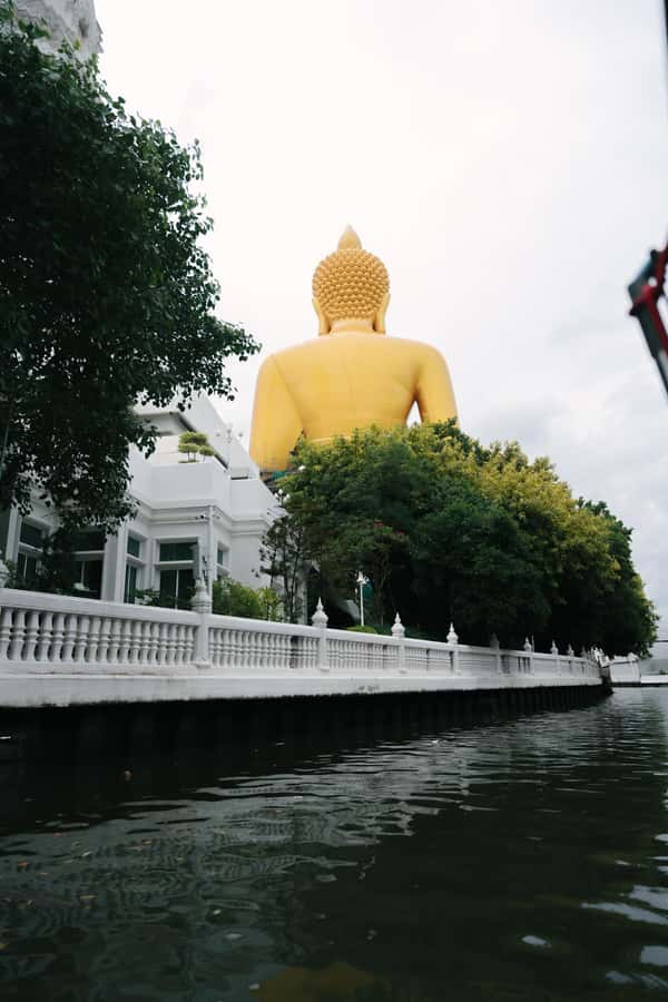 Longtail Boat Canal Tour to Bangkok Floating Market - Orchid and pandan farm entry: the calm stop between the bustle