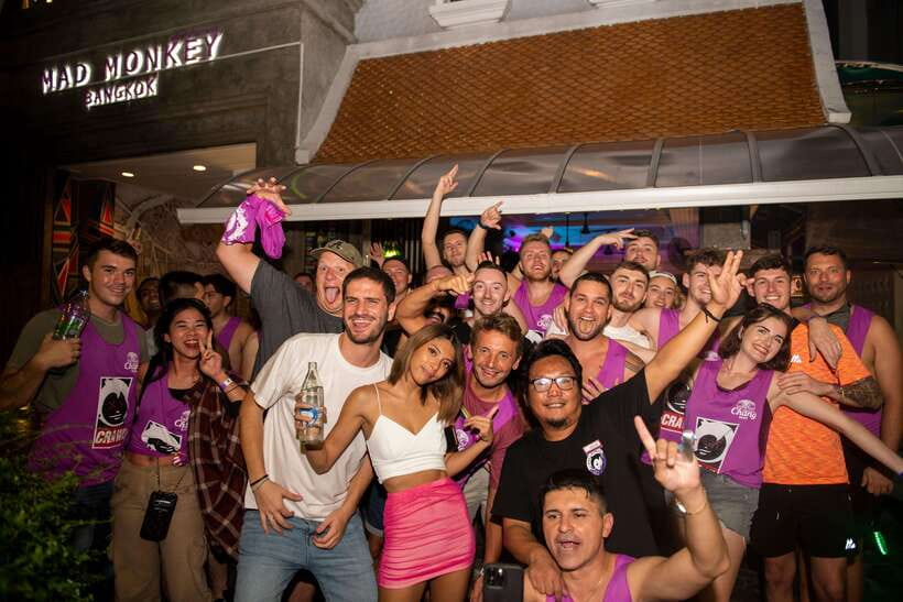 Mad Monkey Bangkok Pub Crawl - Who should book the Mad Monkey Bangkok Pub Crawl