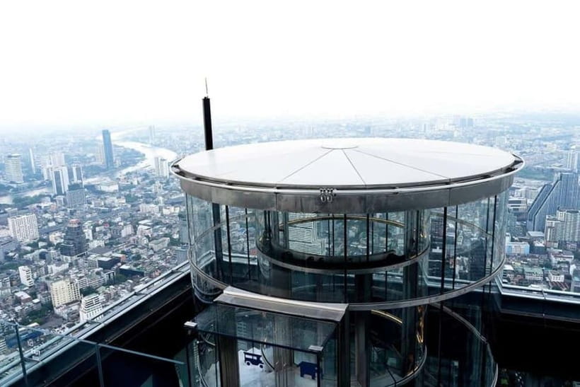 Mahanakhon SkyWalk Entry Ticket - Indoor observation deck: 360-degree skyline, even if the sky cooperates