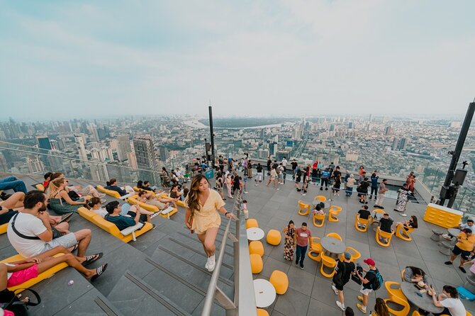 Mahanakhon Skywalk Tower Tickets - The outdoor 78th-floor glass tray at 310 meters