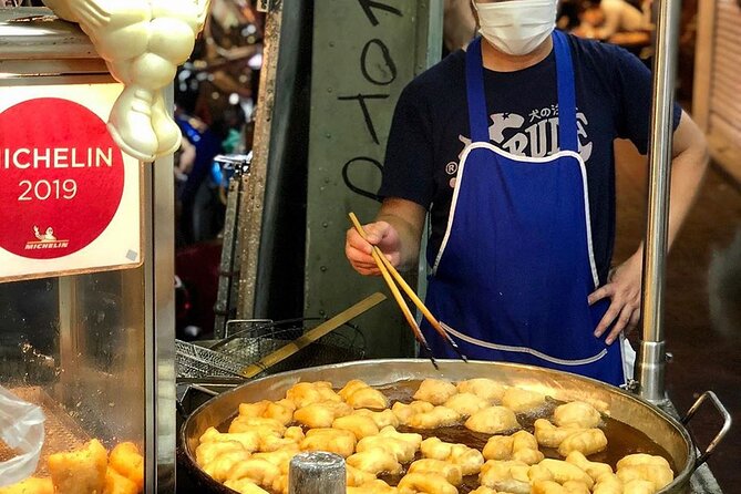 Michelin Guide Street Eats by Tuk Tuk: Bangkok Night Tour - Stop 3: Yaowarat Side Streets for Pa Tong Go Savory Doughnuts