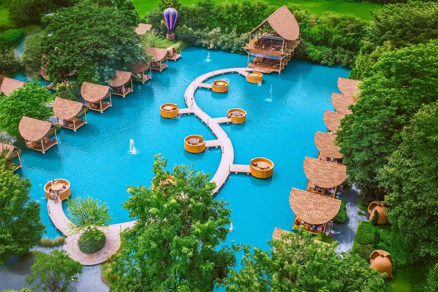 Most Selected Cheeky Cafes for IG Tour from Bangkok - Don Wai Floating Market: where the day turns local
