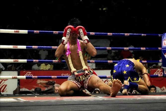 Muay Thai Boxing Show with Ringside Seats at Rajadamnern Stadium - Rajadamnern Stadium, where the show feels close enough to smell the sweat