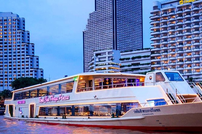 New Year Party : Chao Phraya Princess Dinner Cruise with Return Transfer - Fireworks views over Wat Arun and the riverfront