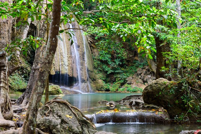 Private 2 Day Tour to Erawan Waterfall and Highlights of Kanchanaburi - WWII Landmarks in Kanchanaburi: Cemetery, Bridge Over the River Kwai, Krasae Cave