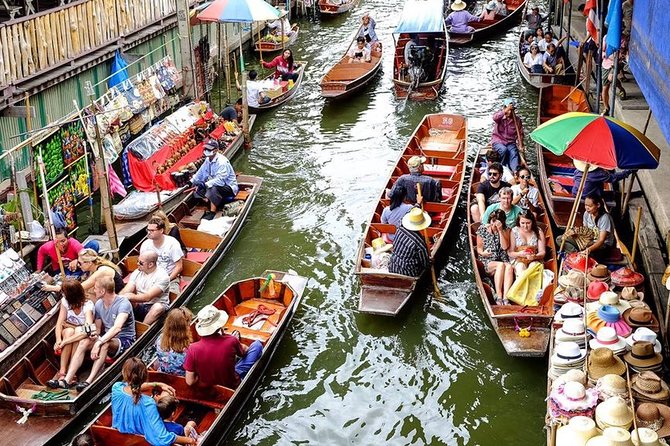 Private Amphawa & Maeklong Railway Market Day Tour with Fireflies - Wat Bang Kung: an Ayutthaya-period temple stop in Samut Songkhram