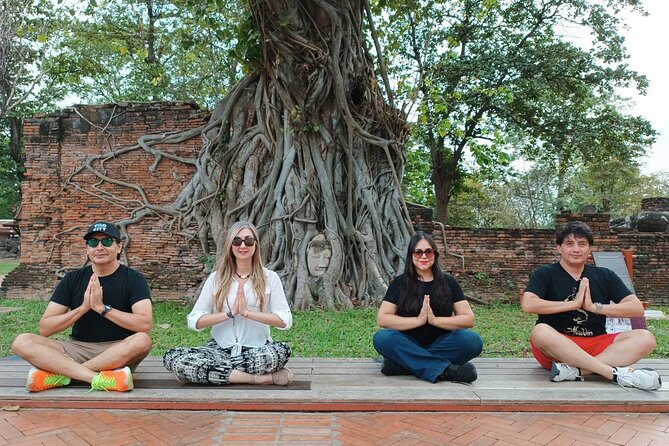 PRIVATE Ayutthaya + SUNSET Boat Tour + Light up The NIGHT - Ayutthaya Historical Park Light-Up Views After Dark