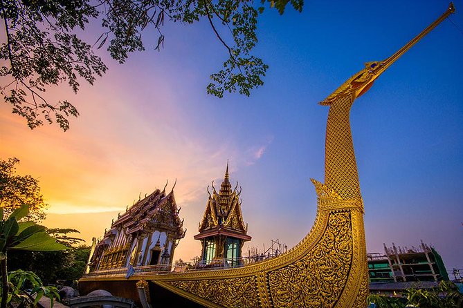 Private Bangkok Tuk Tuk Sunset Long-tail Night Lights - Pak Khlong Flower Talat: a real 24-hour Bangkok street scene