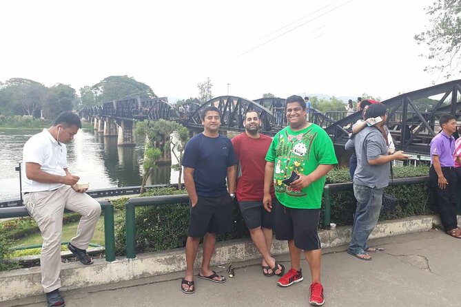 Private Erawan Waterfall, River Kwai, Death Railway Tour from Bangkok - JEATH War Museum and Kanchanaburi War Cemetery: history with context