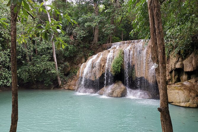 Private Excursion to Floating Market and Erawan Waterfall - Erawan Waterfall: Two Hours at Thailand’s 7-Tier Cascades