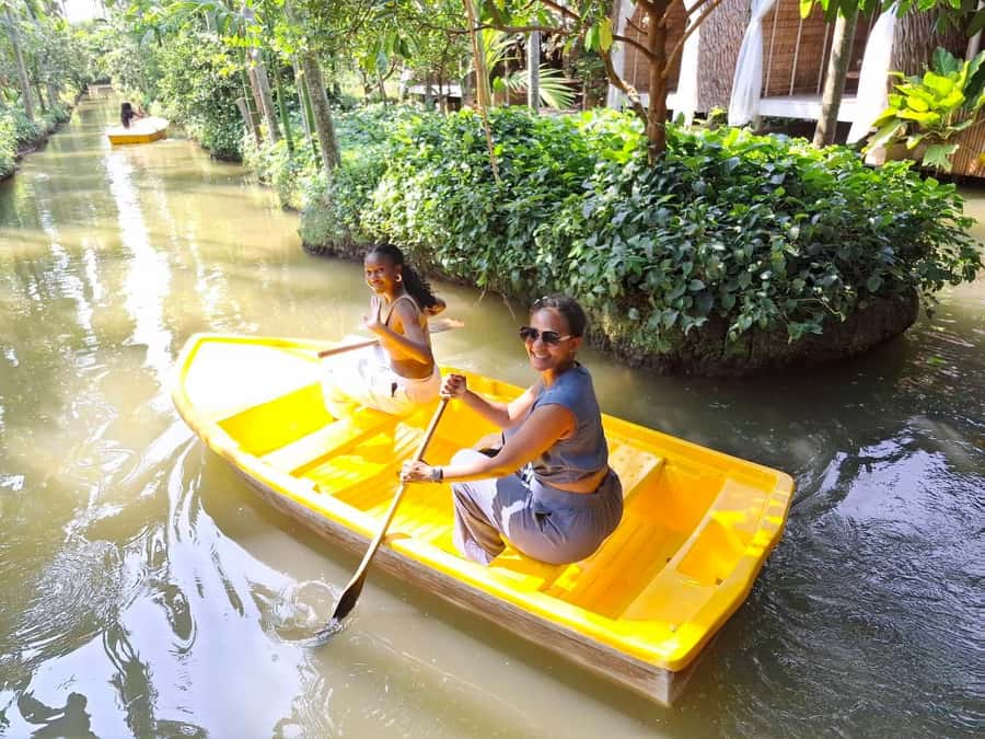Private Floating & Train Market + DRAGON Temple + Thai Cafe - Wat Sam Phran, the Dragon Temple You See All the Way Up