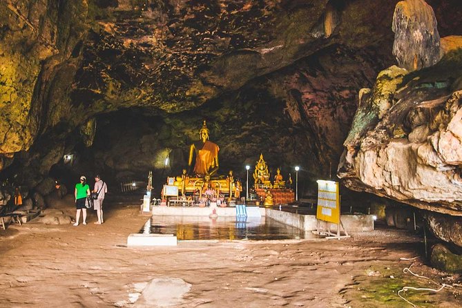 Private Historic River Kwai Death Railway, War Cemetery and Hellfire Pass Tour - Stop 4: Tham Kra Sae Bridge and the Buddha image cave