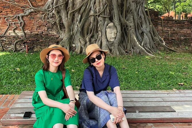 Private tour : A day in a life to visit Ayutthaya with authentic local lunch - Wat Mahathat: the Buddha head in the tree