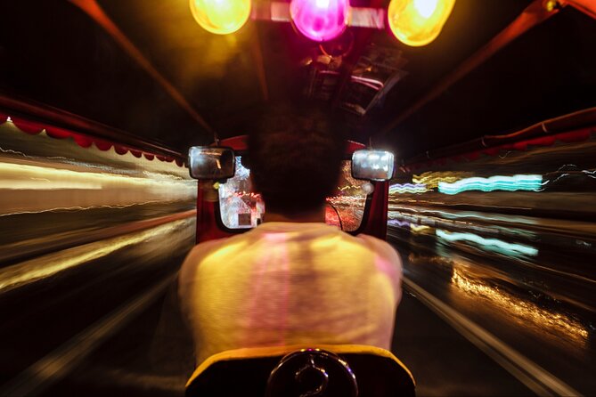 Private Tour : Bangkok Night Private Tuk Tuk Tour and Street food - Sliding Through Bangkok Nights in a Private Tuk Tuk