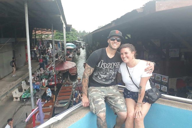 Private Tour: Floating Market and Maeklong Tour from Bangkok - Maeklong Railway Market: standing close to the tracks, safely