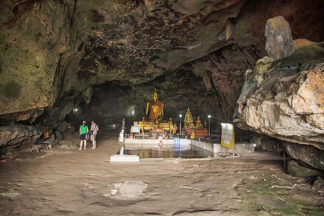 Private Tour to Kanchanaburi Death Railway and Elephant Haven - Tham Kra Sae Bridge and the cave Buddha moment