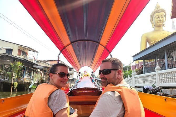 Private Tour to Pho Temple, Arun Temple and Canal Tour - Tha Tien Pier Canal Boat: Stilt Houses and Water-Level Life