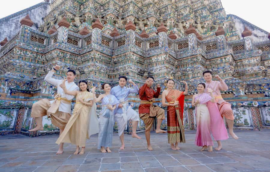 Professional Thai Costume Photography at Wat Arun, Bangkok - After the shoot: your leftover time is in a great spot