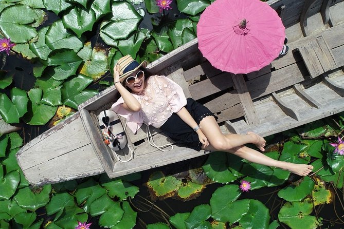 Red Lotus garden market with Thai culture halfday tour - Board Me, Float, Smile: The Wooden Long-Tail Boat Ride