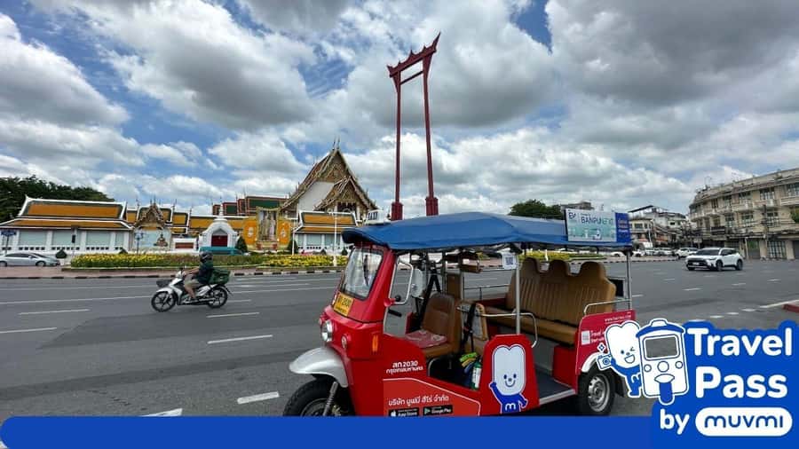 Rent private e-tuk tuk with driver in Bangkok - How the 4-hour plan works, and how to keep it from feeling rushed