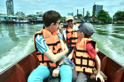 Rickshaw & Hike the Colors of Bangkok jungle