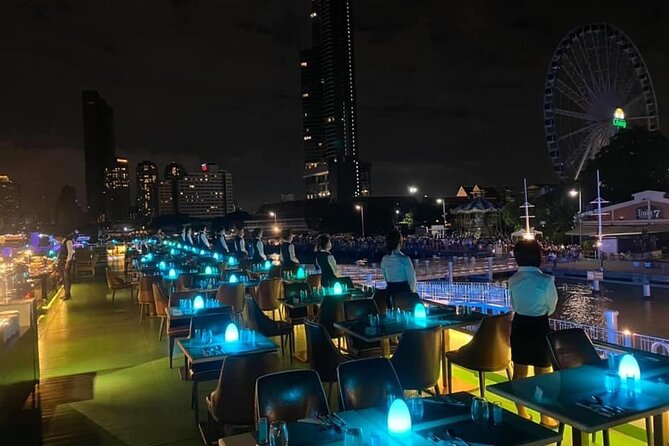 Royal Princess Dinner Cruise: Bangkok Chao Phraya River - Other river passes: Wat Kanlayanamit, Rama VIII Bridge, and the Royal Barge Museum area