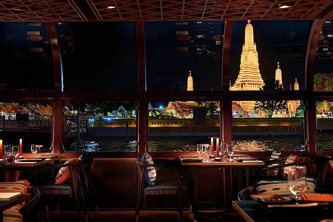 Saffron: A Luxurious Dinner Voyage on the River of Kings - The four-course Thai set menu and petit four