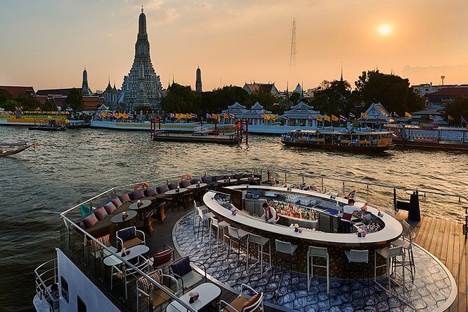 Saffron Luxury Dinner Cruise: A Journey on the River of Kings - A Calm, Upscale River Night From Iconsiam