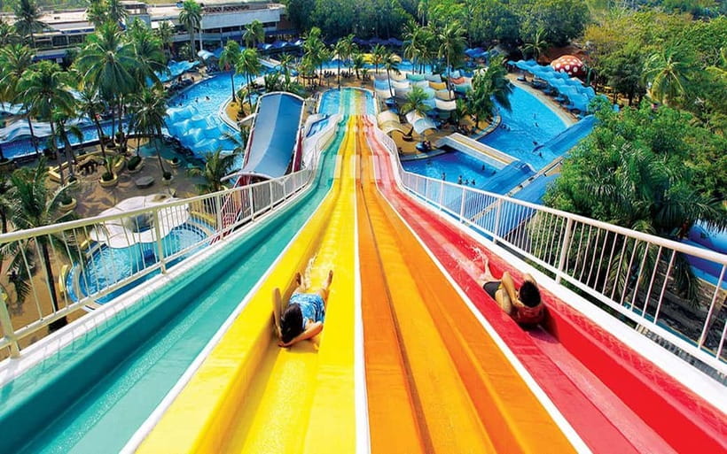 Siam Amazing Park Entry Ticket with Buffet Lunch (NON THAI) - Waterfalls and the wave pool: the best part, with a watchlist