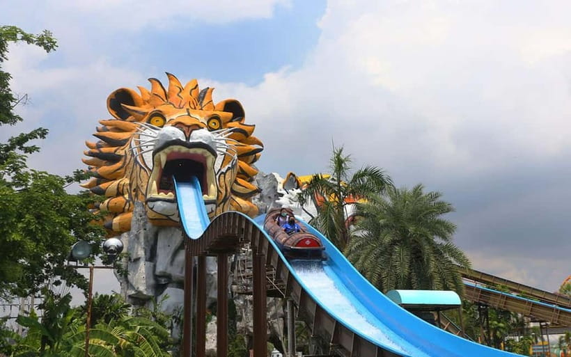 Siam Amazing Park Entry Ticket with Buffet Lunch (NON THAI) - Rides and the amusement park side: where the day often wins