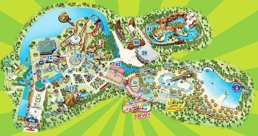 Siam Amazing Park: Water Park Ticket and Buffet Lunch - The rides and thrills: 30+ options for kids and adults