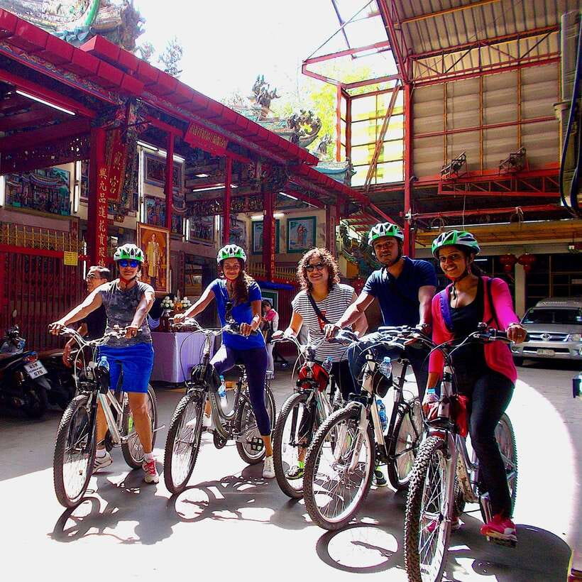Thai culture and Bangkok local life guided bike tour - Key points worth your attention