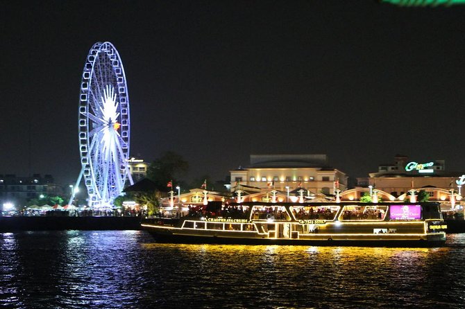 The Chaophraya Cruise : LUXURY 5 STAR Dinner Cruise Program - What you’ll see after dark on the Chao Phraya