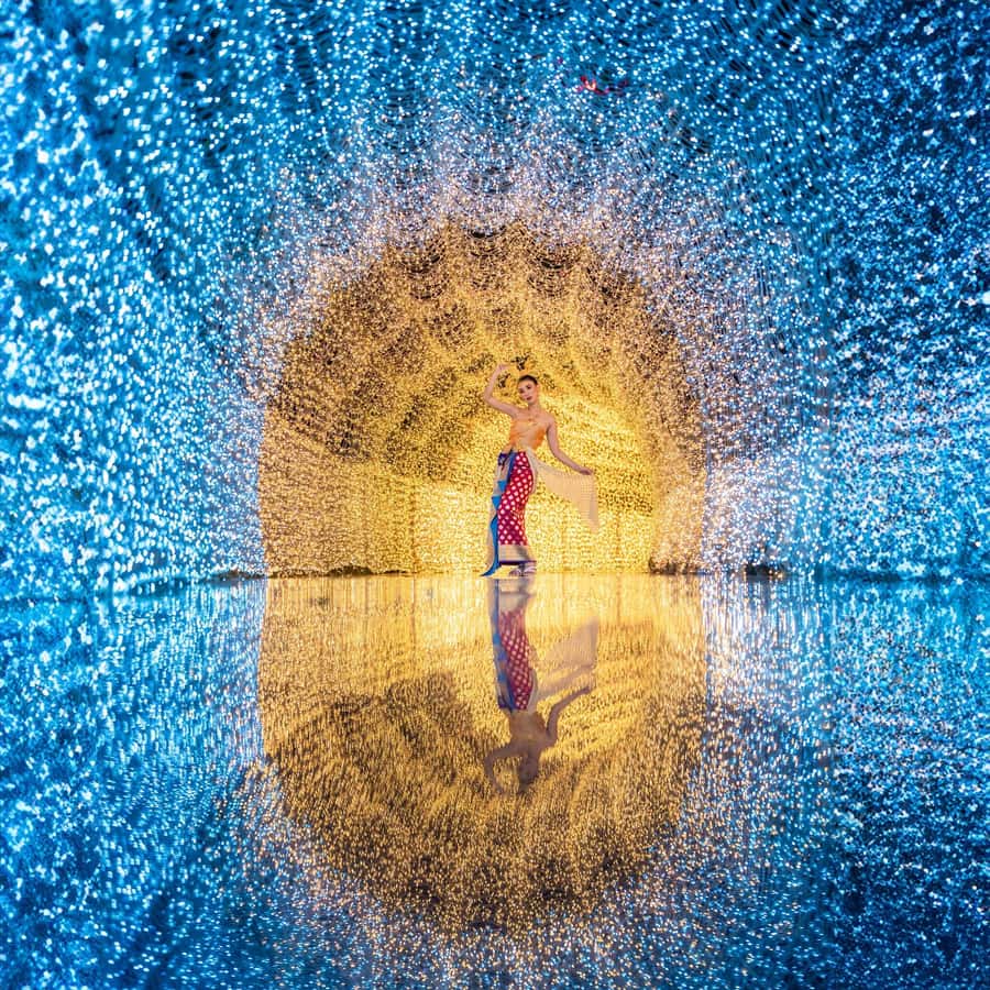 The Lens: Once-a-Year Moment at Na Satta Park Light Festival - Guides like Yut and Boyd: why the human touch changes the day