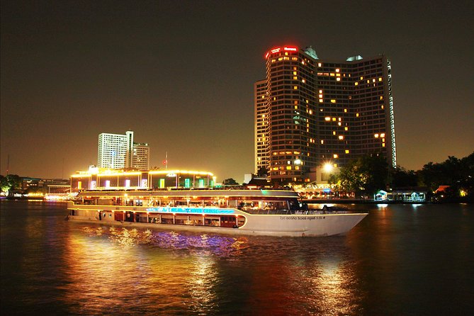 The White Orchid: Chao Phraya Dinner Cruise Experience - Check-in reality: seating, crowds, and how loud it gets