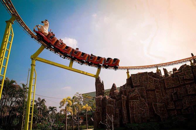 Thrilling Rides & Free Buffet at Siam Amazing Park, Bangkok - Ride time: roller coasters, log flumes, and spinning thrill rides